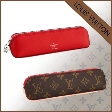 Louis Vuitton Monogram Plain Leather Long Wallet Logo Accessories GI0009 