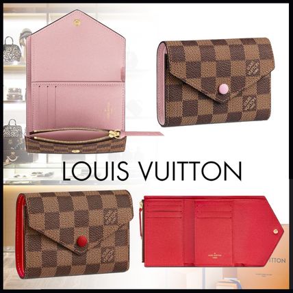 Louis Vuitton DAMIER 2018 19AW Victorine Wallet N41659 N61700 