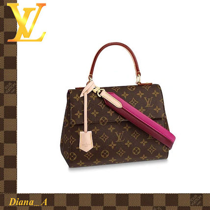 Louis Vuitton MONOGRAM Monogram Leather Handbags 
