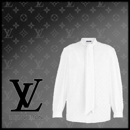 Louis Vuitton 2020 21AW Short Monogram Long Sleeves Cotton Elegant Style Cropped 1A604W 