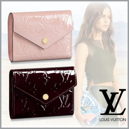 Louis Vuitton PORTEFEUILLE VICTORINE 2020 SS Monogram Leather Folding Wallet Logo Folding Wallets M62427 M62428 