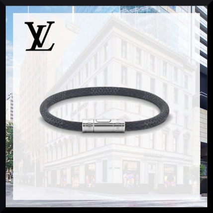 Louis Vuitton DAMIER 2020 SS Keep It Bracelet M6140E M6139E 