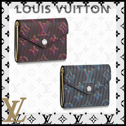 Louis Vuitton MONOGRAM Other Plaid Patterns Monogram Unisex Leather Folding Wallets N60282 M68673 