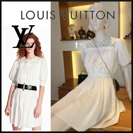 Louis Vuitton MONOGRAM 2020 Cruise Monogram Casual Style Silk Blended Fabrics Plain 1A612K 