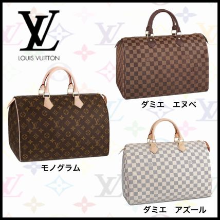 Louis Vuitton SPEEDY 2020 SS Monogram Casual Style Canvas Leather Elegant Style N41369 N41363 M41107 