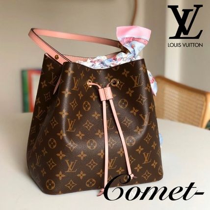 Louis Vuitton NEONOE Monogram Casual Style Leather Party Style Elegant Style Logo M44021 M44022 M44020 M44887 