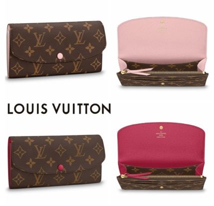 Louis Vuitton MONOGRAM 2020 SS Emilie Wallet M61289 M60697 
