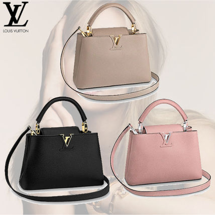 Louis Vuitton CAPUCINES Logo Handbags M94635 M94634 M94755 