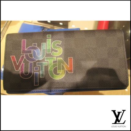 Louis Vuitton DAMIER GRAPHITE Brazza Wallet N60326 