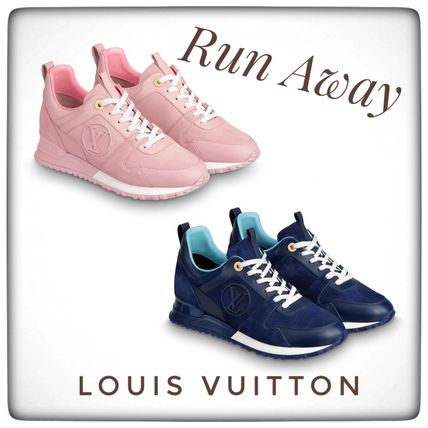 Louis Vuitton 2020 SS Unisex Plain Oversized Logo Low Top Sneakers 1A5C2