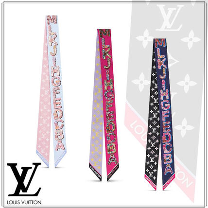 Louis Vuitton 2020 21AW Monogram Casual Style Silk Party Style Office Style Logo M76445 M76444 M76443 