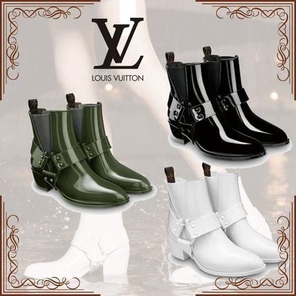 Louis Vuitton Unisex Street Style Rain Boots Boots 
