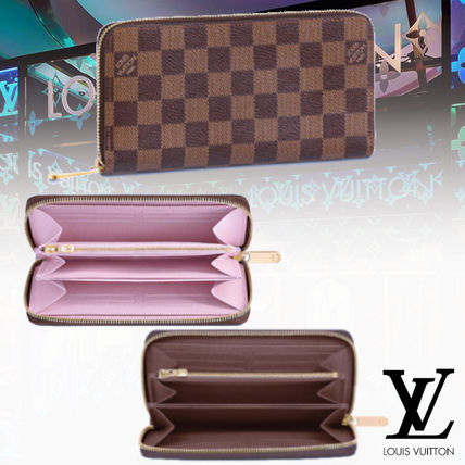 Louis Vuitton ZIPPY WALLET Leather Long Wallet Logo Long Wallets N60046 N41661 