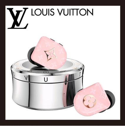 Louis Vuitton Louis Vuitton Horizon Wireless Earphones Pink QAB150 