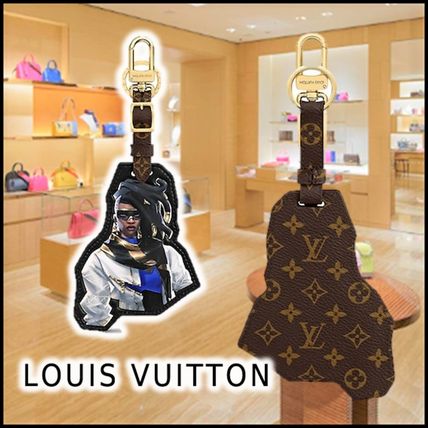 Louis Vuitton 2020 SS 2020 SS LVXLOL KEY HOLDERBAG CHARM brown keychains M69316 