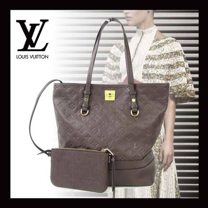 Louis Vuitton MONOGRAM EMPREINTE Monogram Leather Logo Shoulder Bags 