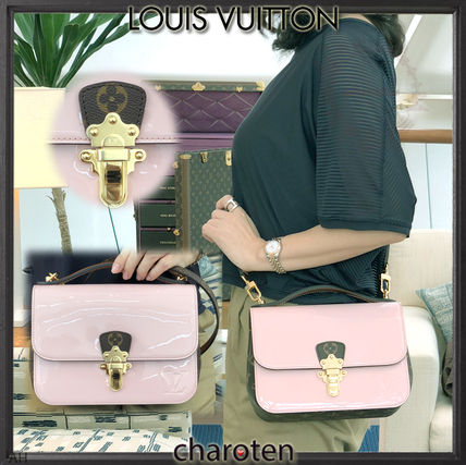 Louis Vuitton MONOGRAM 2018 19AW Monogram Calfskin Blended Fabrics 2WAY Bi color 