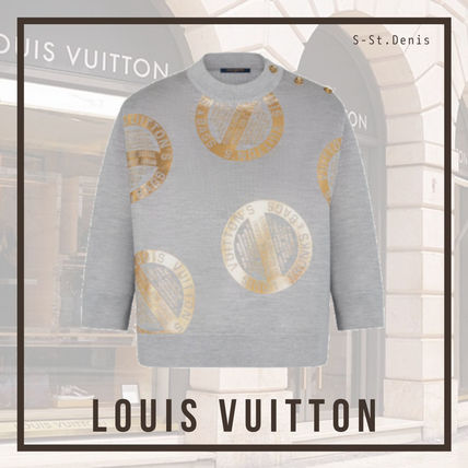 Louis Vuitton 2020 21AW Casual Style Cashmere Silk Nylon Blended Fabrics 1A83DA 