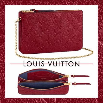 Louis Vuitton MONOGRAM Double Zip Pochette M68574 