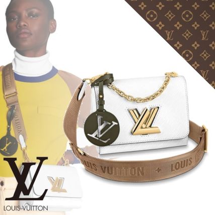 Louis Vuitton TWIST 2019 20AW Casual Style 2WAY Plain Leather Elegant Style Crossbody Logo M56628 