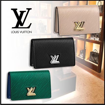 Louis Vuitton 2020 Cruise Leather Logo Card Holders M68856 M68682 M68757 