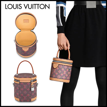 Louis Vuitton MONOGRAM Other Plaid Patterns Monogram Blended Fabrics 2WAY Leather 
