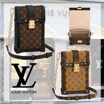 Louis Vuitton MONOGRAM Vertical Trunk Pochette M67873 M63913 