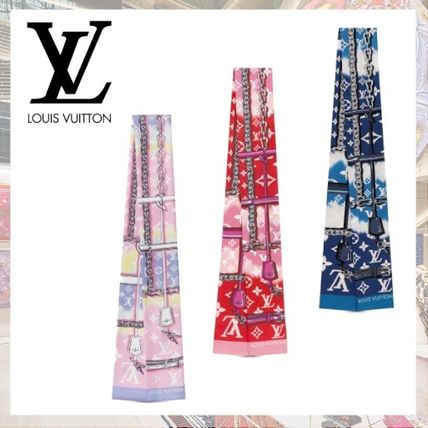 Louis Vuitton 2020 SS Monogram Casual Style Silk Party Style Elegant Style Logo M76103 M76102 M76186 