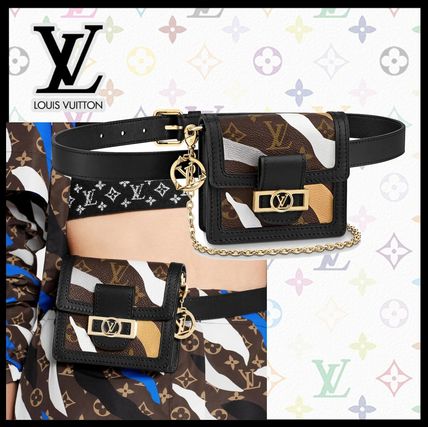 Louis Vuitton BUMBAG 2020 SS Camouflage Monogram Casual Style Unisex Canvas 2WAY Leather M69086 