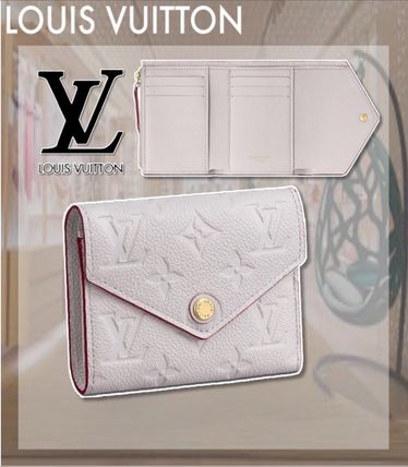 Louis Vuitton MONOGRAM EMPREINTE Monogram Leather Folding Wallet Folding Wallets M69141 