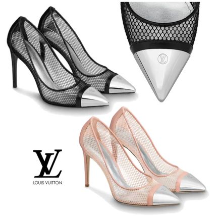 Louis Vuitton 2020 21AW Casual Style Leather Pin Heels Party Style PVC Clothing 1A7S0F 1A7S00 