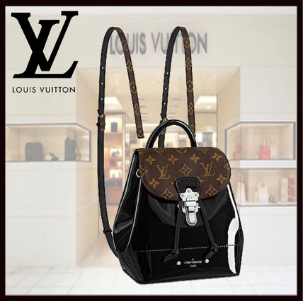 Louis Vuitton MONOGRAM 2020 SS Casual Style Party Style Elegant Style Logo Backpacks M55769 