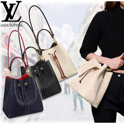 Louis Vuitton NEONOE Monogram Leather Party Style Office Style Elegant Style M45307 M45306 M45256 