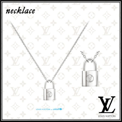 Louis Vuitton LOCKIT Silver Lockit Pendant Sterling Silver Q93559 