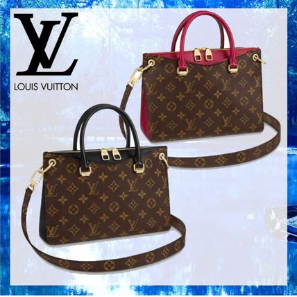 Louis Vuitton 2020 SS Monogram 2WAY Leather Logo Handbags M44462 M42960 