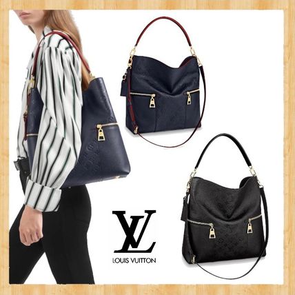 Louis Vuitton MONOGRAM EMPREINTE 2019 20AW Casual Style A4 2WAY Plain Leather Party