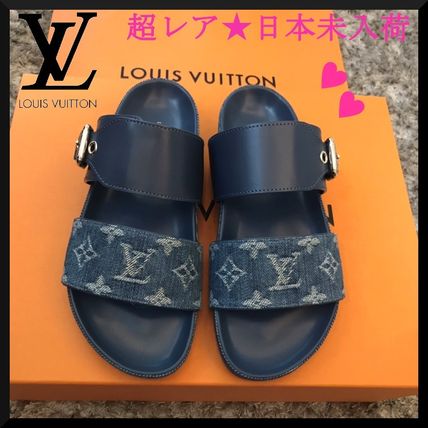 Louis Vuitton MONOGRAM 2020 SS Leather Sandals