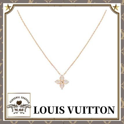 Louis Vuitton Star Blossom Pendant Pink Gold And Diamonds Q93710 