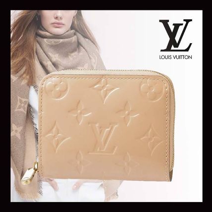 Louis Vuitton MONOGRAM VERNIS Monogram Unisex Leather Long Wallet Small Wallet Logo 