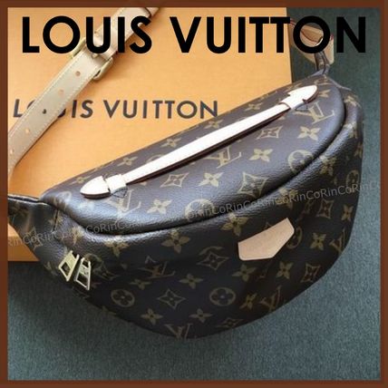 Louis Vuitton BUMBAG Monogram Casual Style Unisex Canvas 2WAY Shoulder Bags 