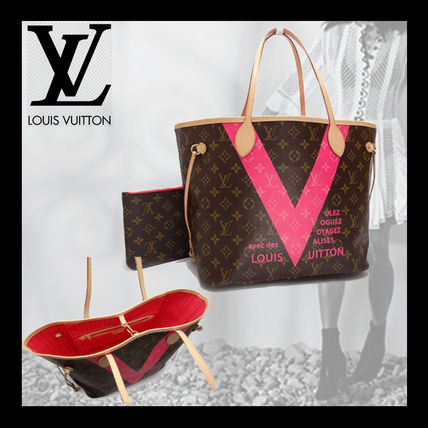 Louis Vuitton MONOGRAM Monogram Casual Style Unisex Leather Elegant Style Totes 