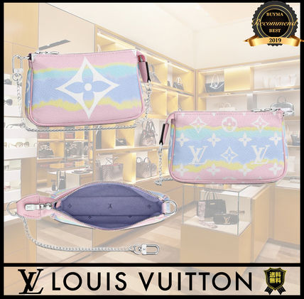 Louis Vuitton 2020 SS Monogram Casual Style Chain Leather Shoulder Bags 