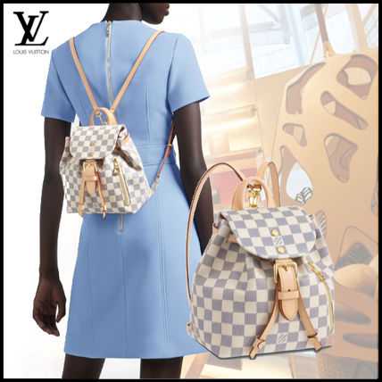 Louis Vuitton 2019 SS Canvas 2WAY Elegant Style Crossbody Backpacks 