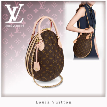 Louis Vuitton MONOGRAM 2020 SS 20SS Louis Vuitton LV EGG SOUPLE Monogram2WAY M45269 