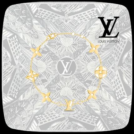 Louis Vuitton MONOGRAM Idylle Blossom Monogram Bracelet Yellow Gold And Diamonds Q95588 