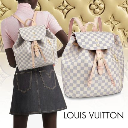 Louis Vuitton DAMIER AZUR Backpacks N41578 