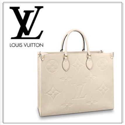 Louis Vuitton MONOGRAM 2020 SS Monogram Unisex A4 2WAY Leather Elegant Style Logo Totes 