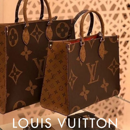 Louis Vuitton Monogram Casual Style Unisex Canvas A4 2WAY Office Style 
