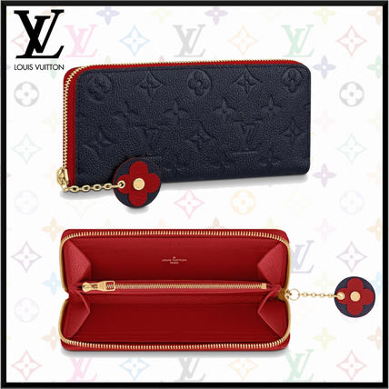 Louis Vuitton MONOGRAM EMPREINTE 2019 SS Clemence Wallet M68325 
