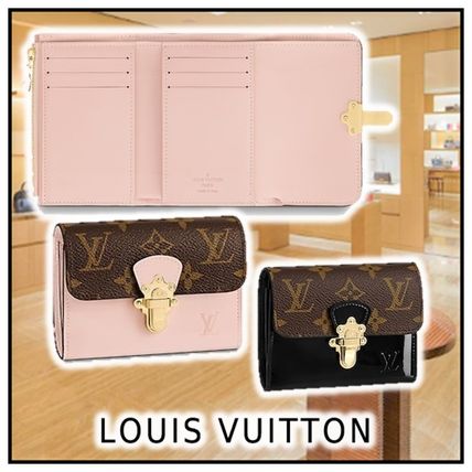 Louis Vuitton 2020 21AW 2020 21 AW CHERRYWOOD COMPACT WALLET noir rose foldingwallet M61912 M61911 